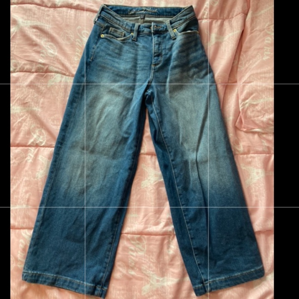 High Rise Wide Leg Jeans